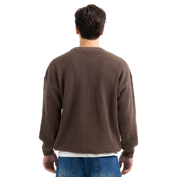 Oversized Crew Neck Pullover