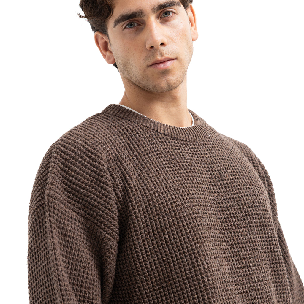 Oversized Crew Neck Pullover