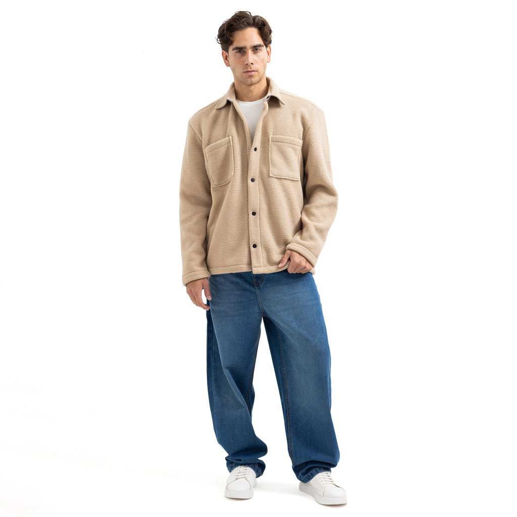 Relaxed Fit 2 Pocket Overshirt