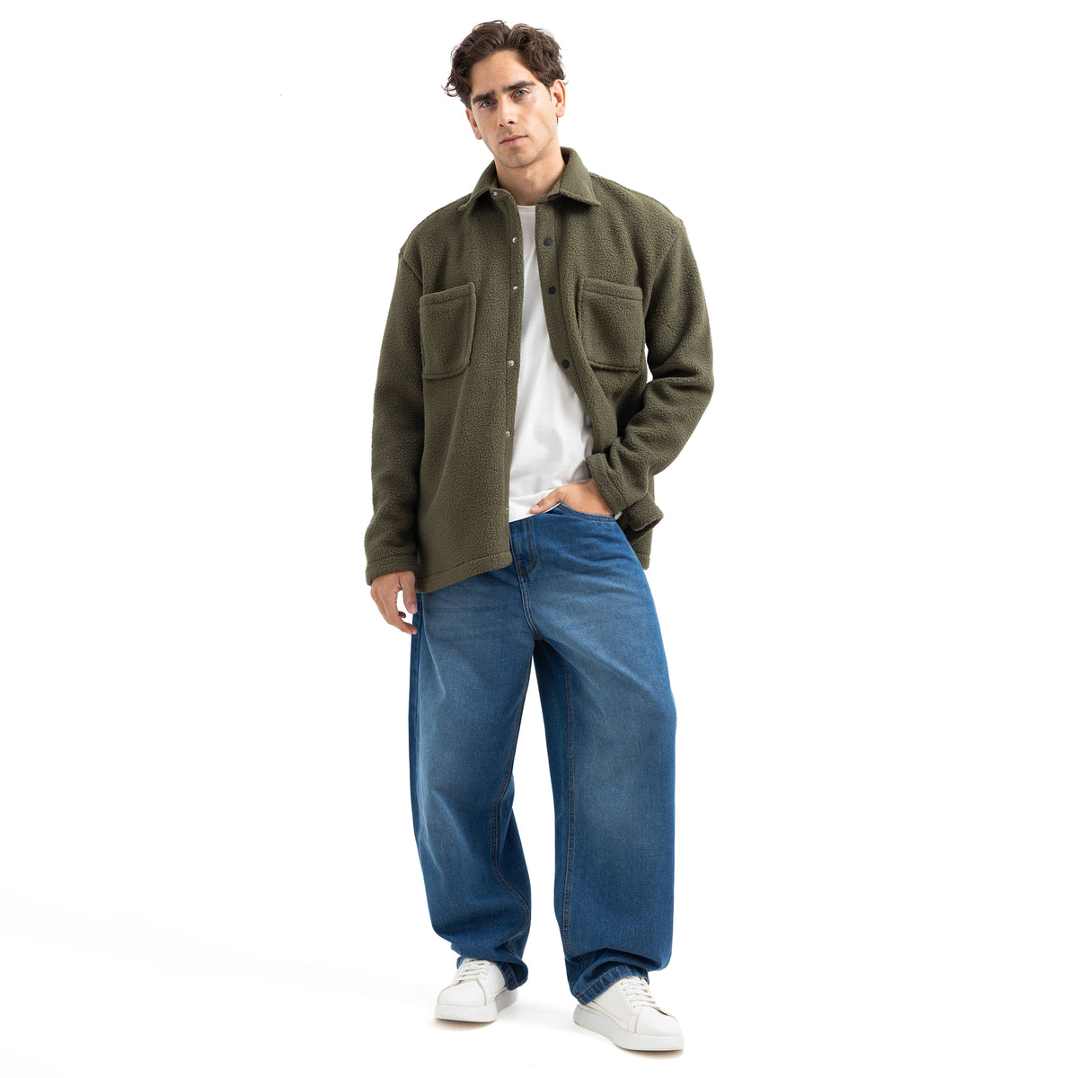 Relaxed Fit 2 Pocket Overshirt