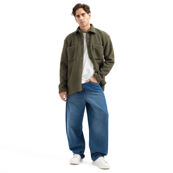 Relaxed Fit 2 Pocket Overshirt