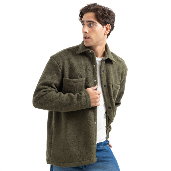 Relaxed Fit 2 Pocket Overshirt