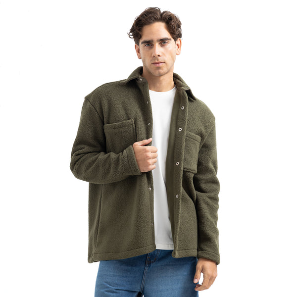 Relaxed Fit 2 Pocket Overshirt