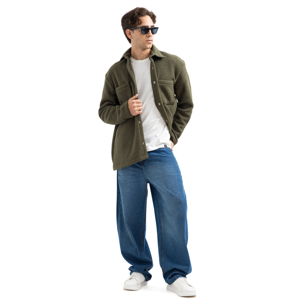 Relaxed Fit 2 Pocket Overshirt