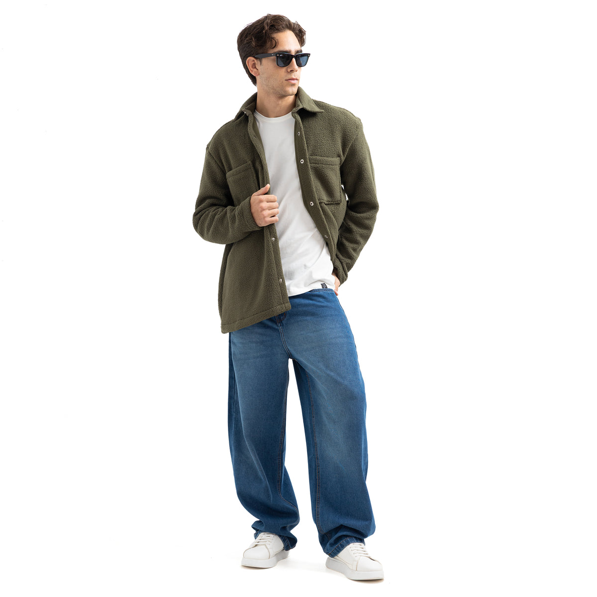 Relaxed Fit 2 Pocket Overshirt
