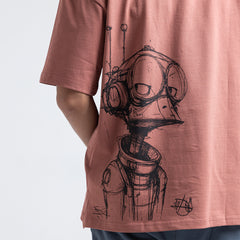 T Shirt R OVER SIZE Printed TR-141-S25