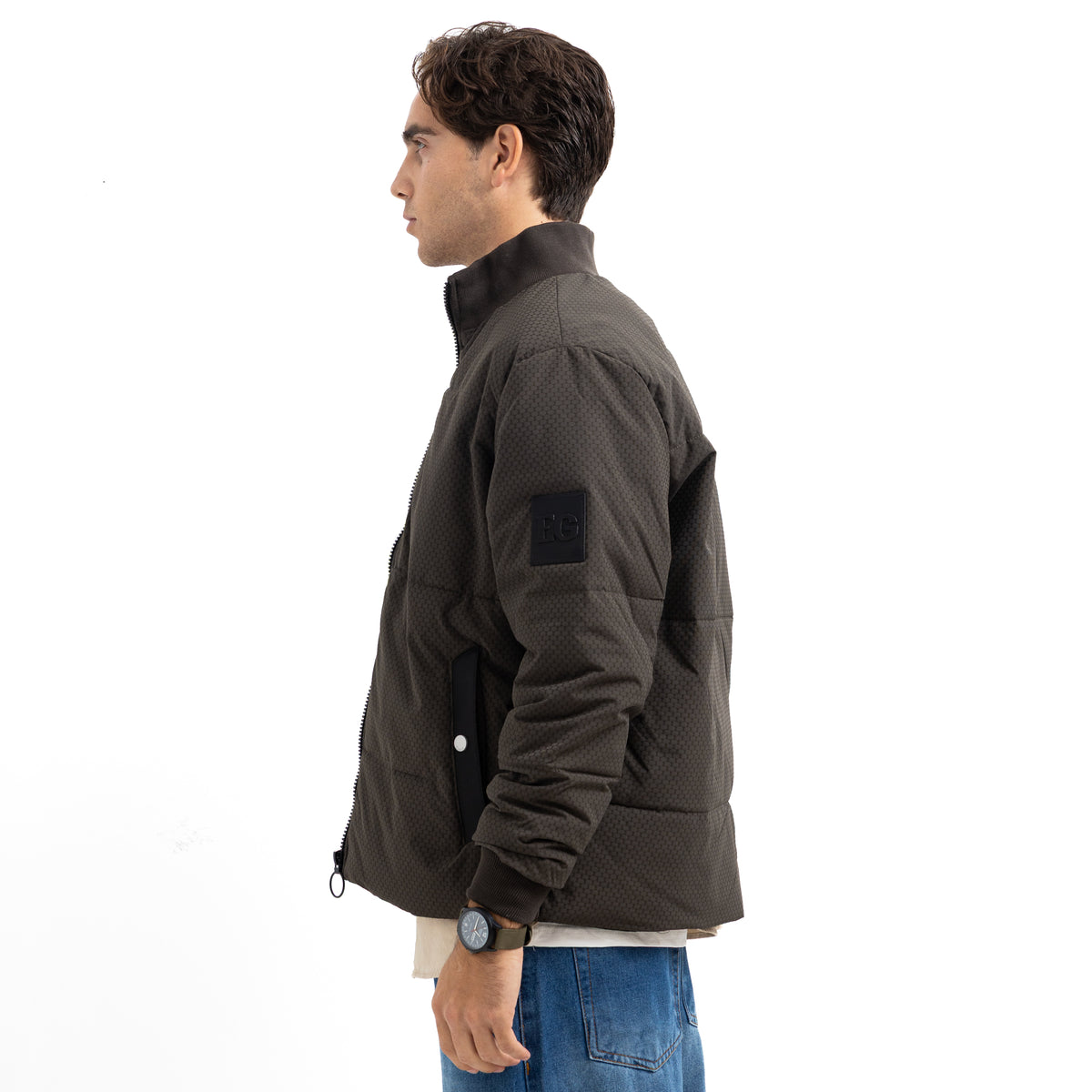 Regular Fit Basic Zip-Up Jacket