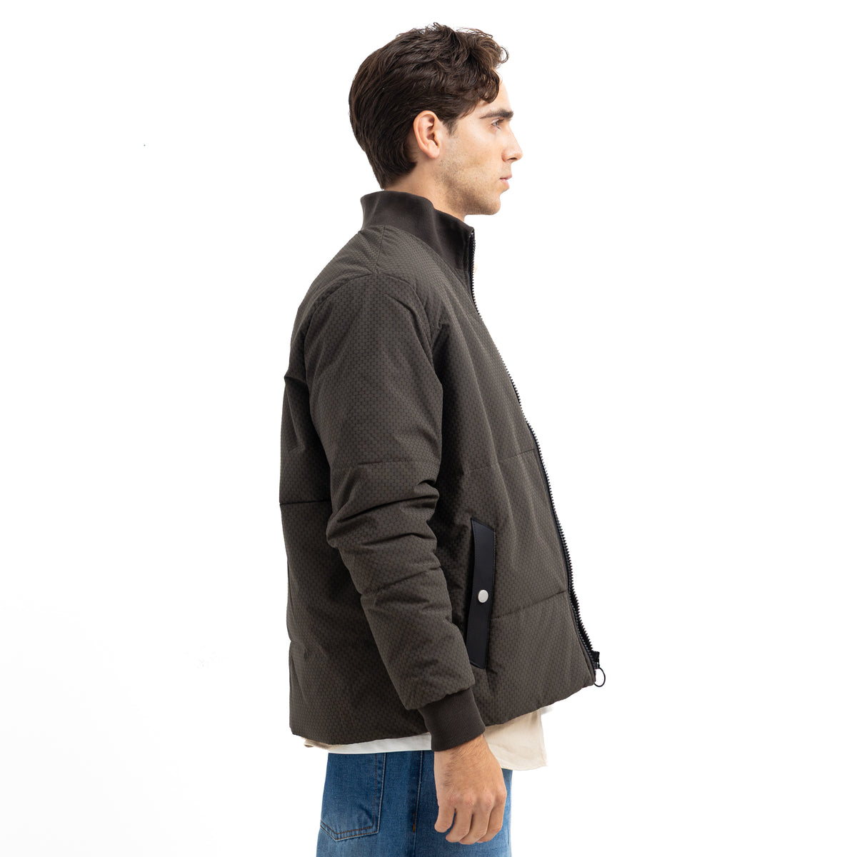 Regular Fit Basic Zip-Up Jacket