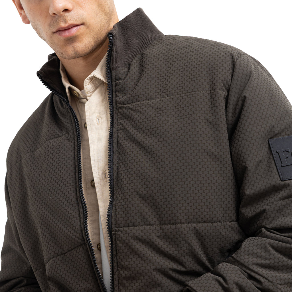 Regular Fit Basic Zip-Up Jacket