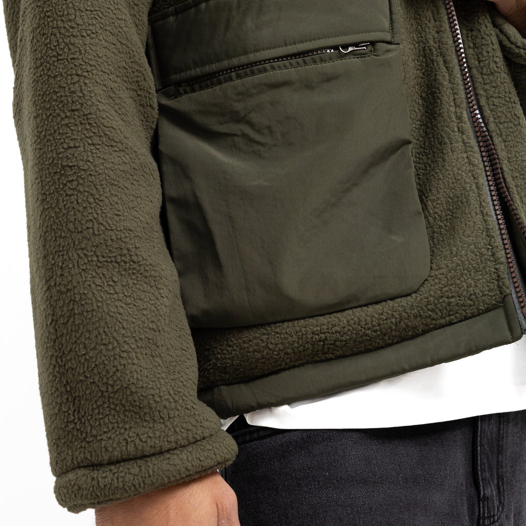 Regular Fit Basic Zip-Up Jacket