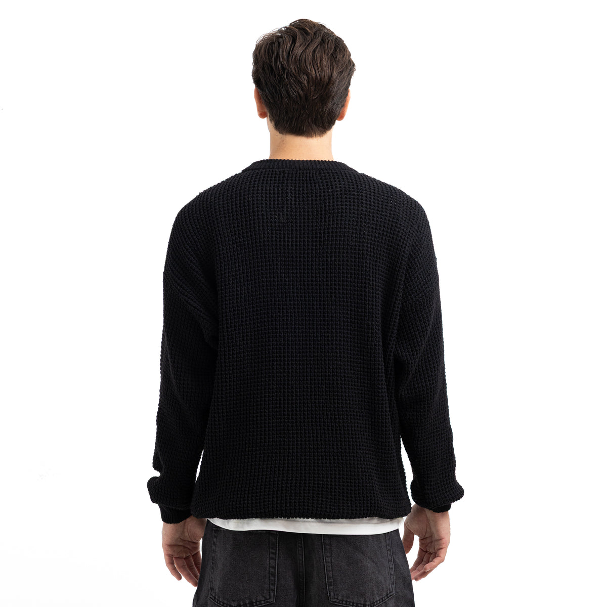 Oversized Crew Neck Pullover