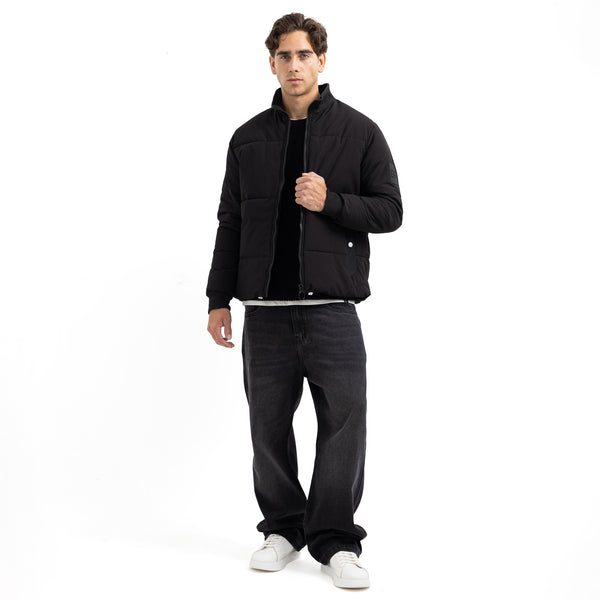 Regular Fit Basic Zip-Up Jacket