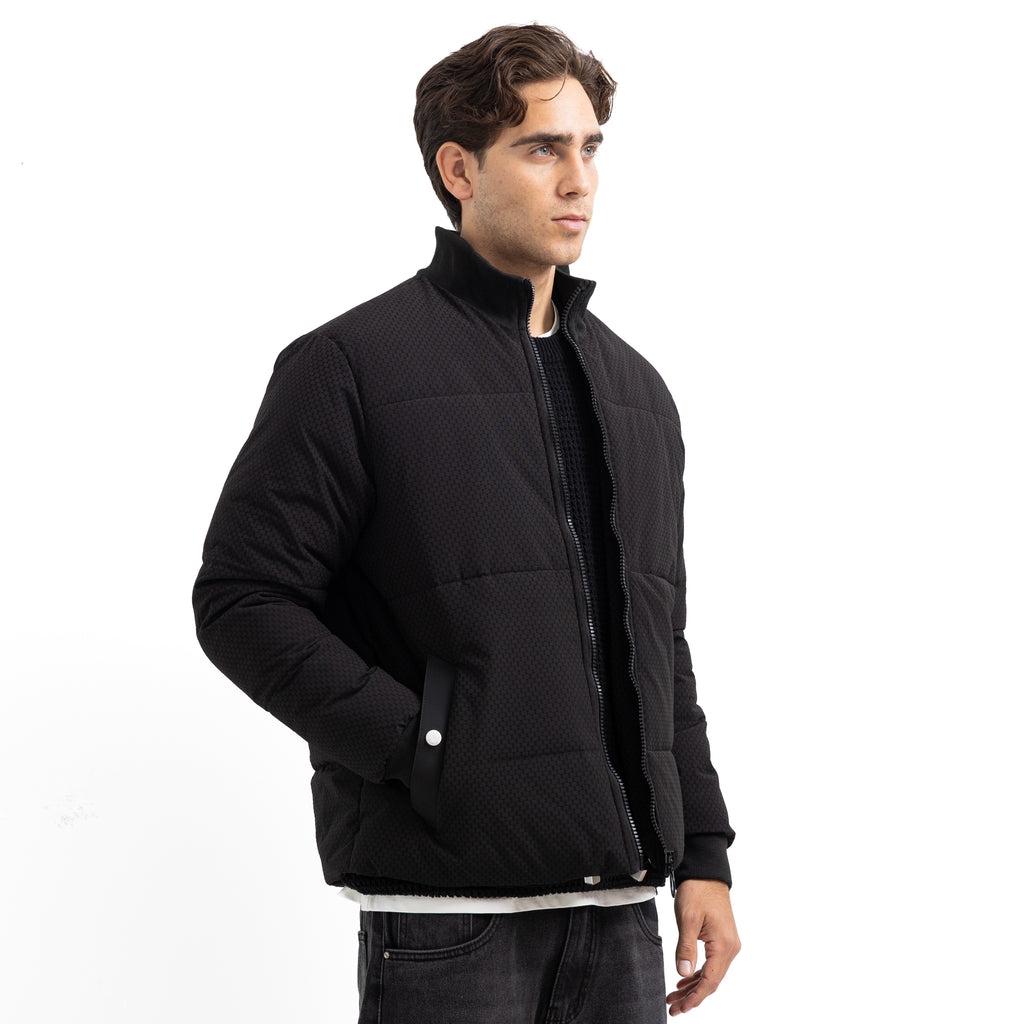 Regular Fit Basic Zip-Up Jacket