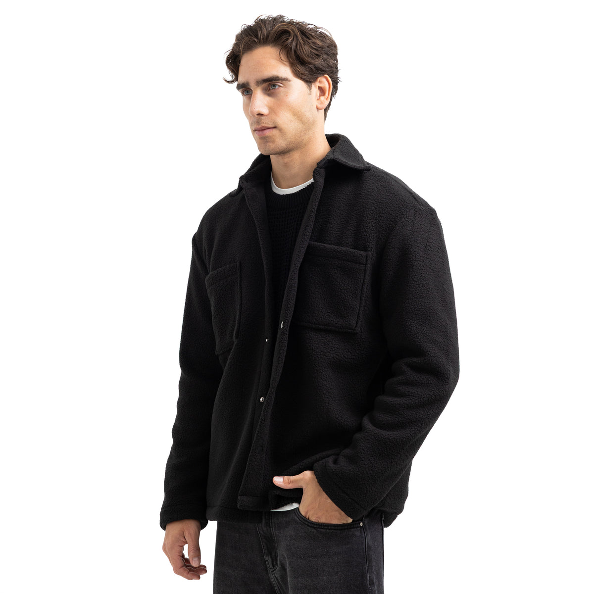 Relaxed Fit 2 Pocket Overshirt