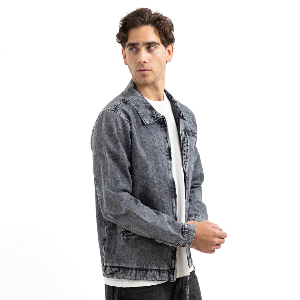 Regular Fit 2 Pocket Zip-Up Jacket