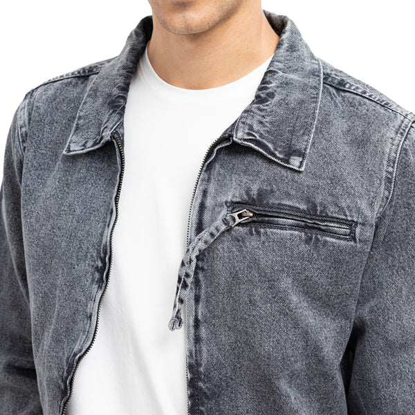 Regular Fit 2 Pocket Zip-Up Jacket