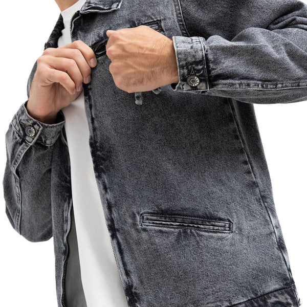 Regular Fit 2 Pocket Zip-Up Jacket