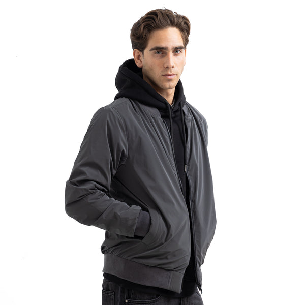Regular Fit Basic Zip-Up Jacket