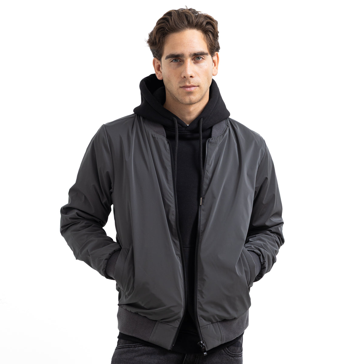 Regular Fit Basic Zip-Up Jacket Main image