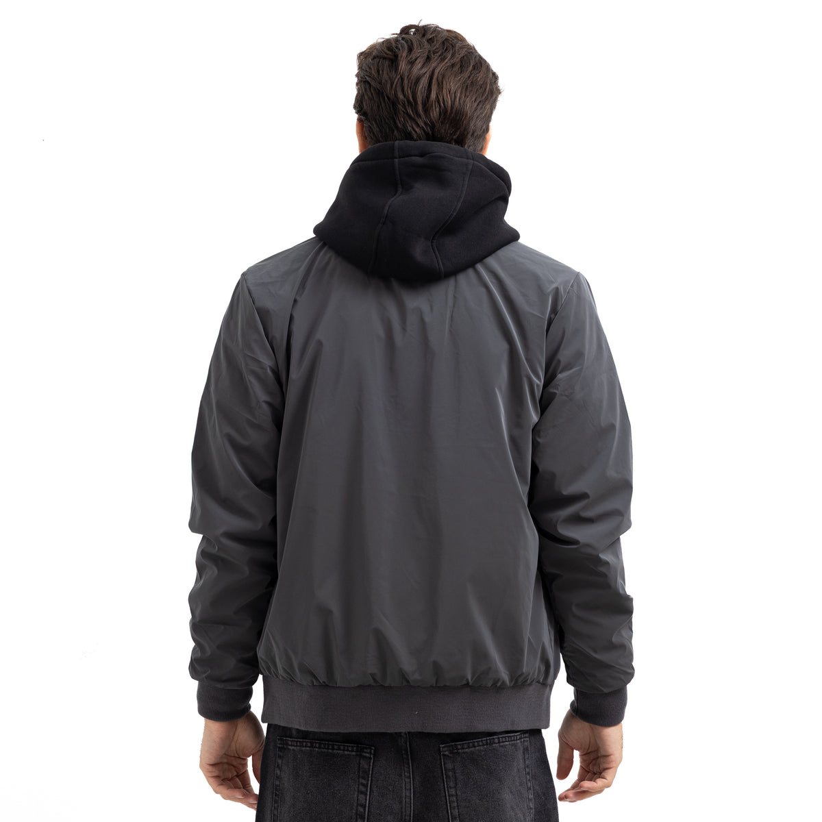 Regular Fit Basic Zip-Up Jacket