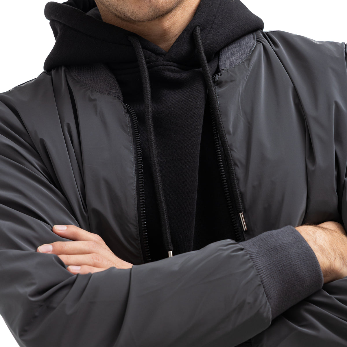 Regular Fit Basic Zip-Up Jacket