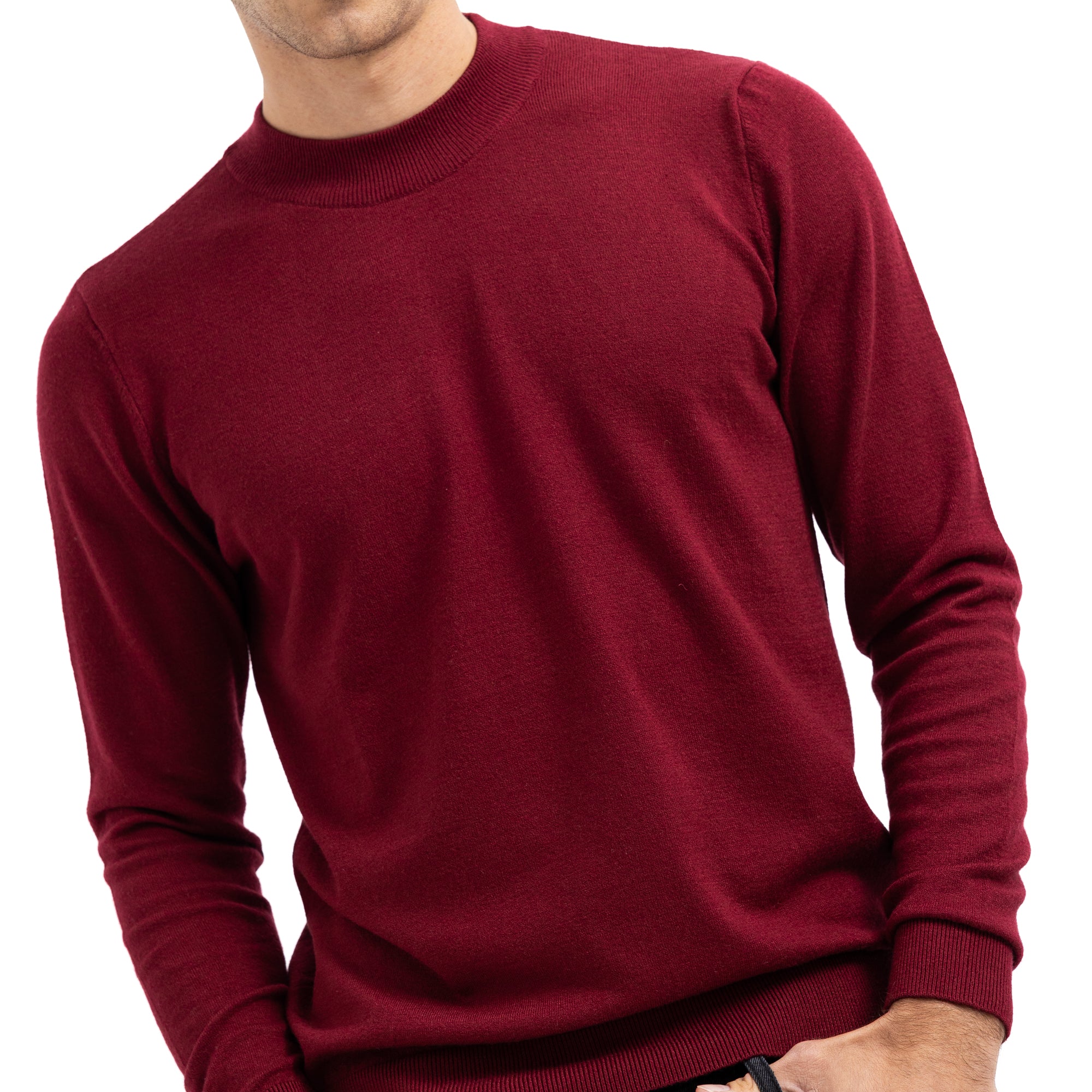 Pullover Half Neck Basic PUL-000209-W27 Secondary image