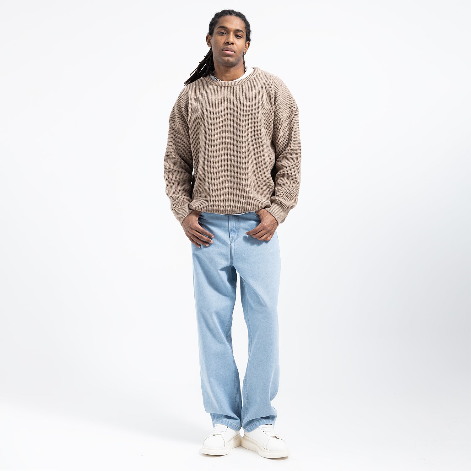 Jeans Cutting Wide Leg JN-457-S26