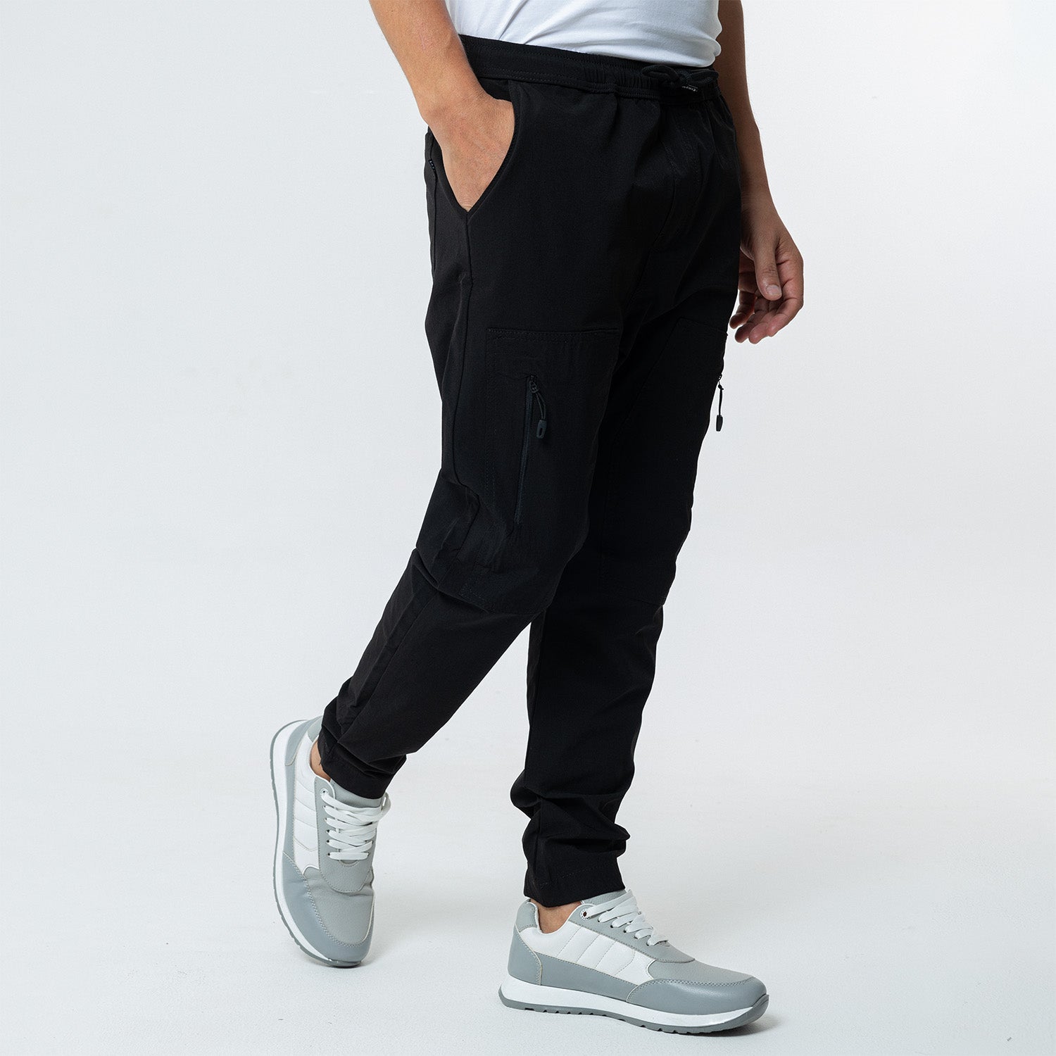 Pants Jogger Basic 2 Pockets-JO-574