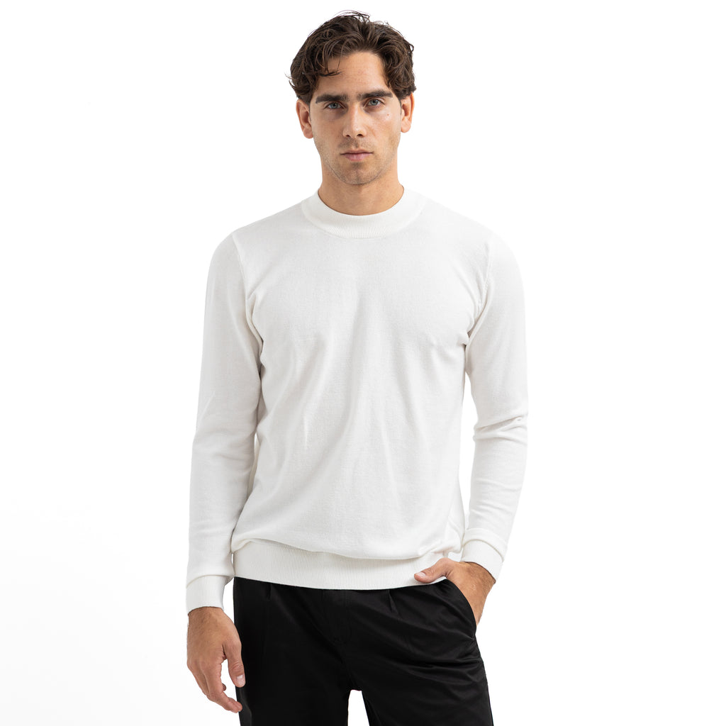 Pullover Half Neck Basic PUL-000209-W27