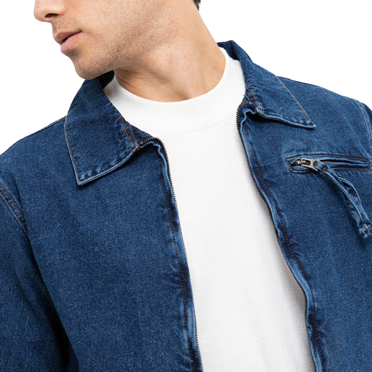 Regular Fit 2 Pocket Zip-Up Jacket