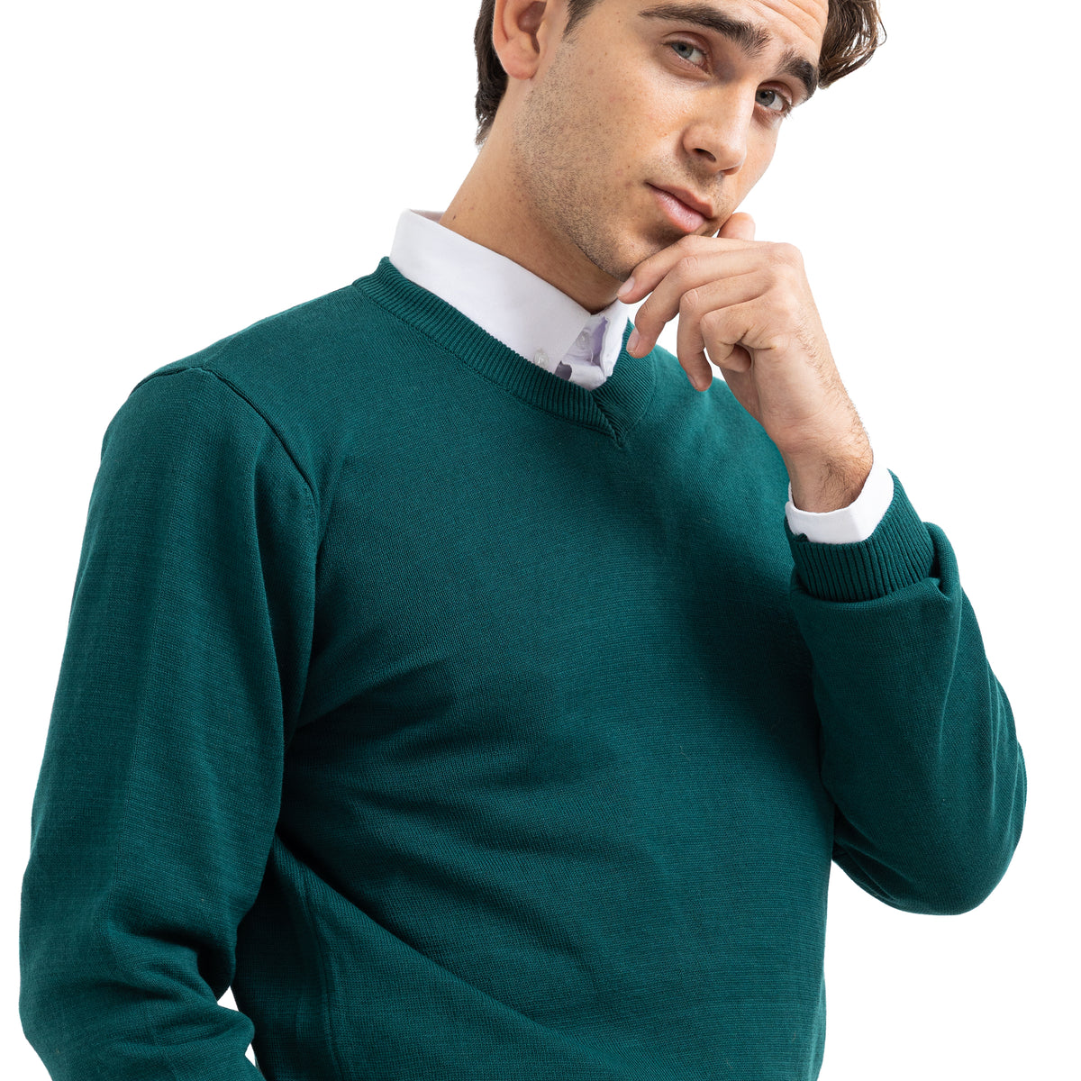 Pullover V Neck PUL-000215-W27
