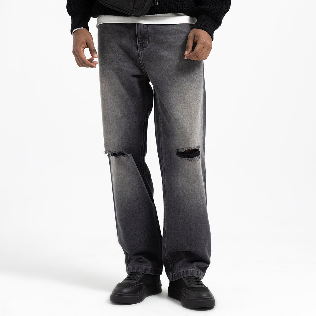 Jeans Cutting Wide Leg JN-457-S26