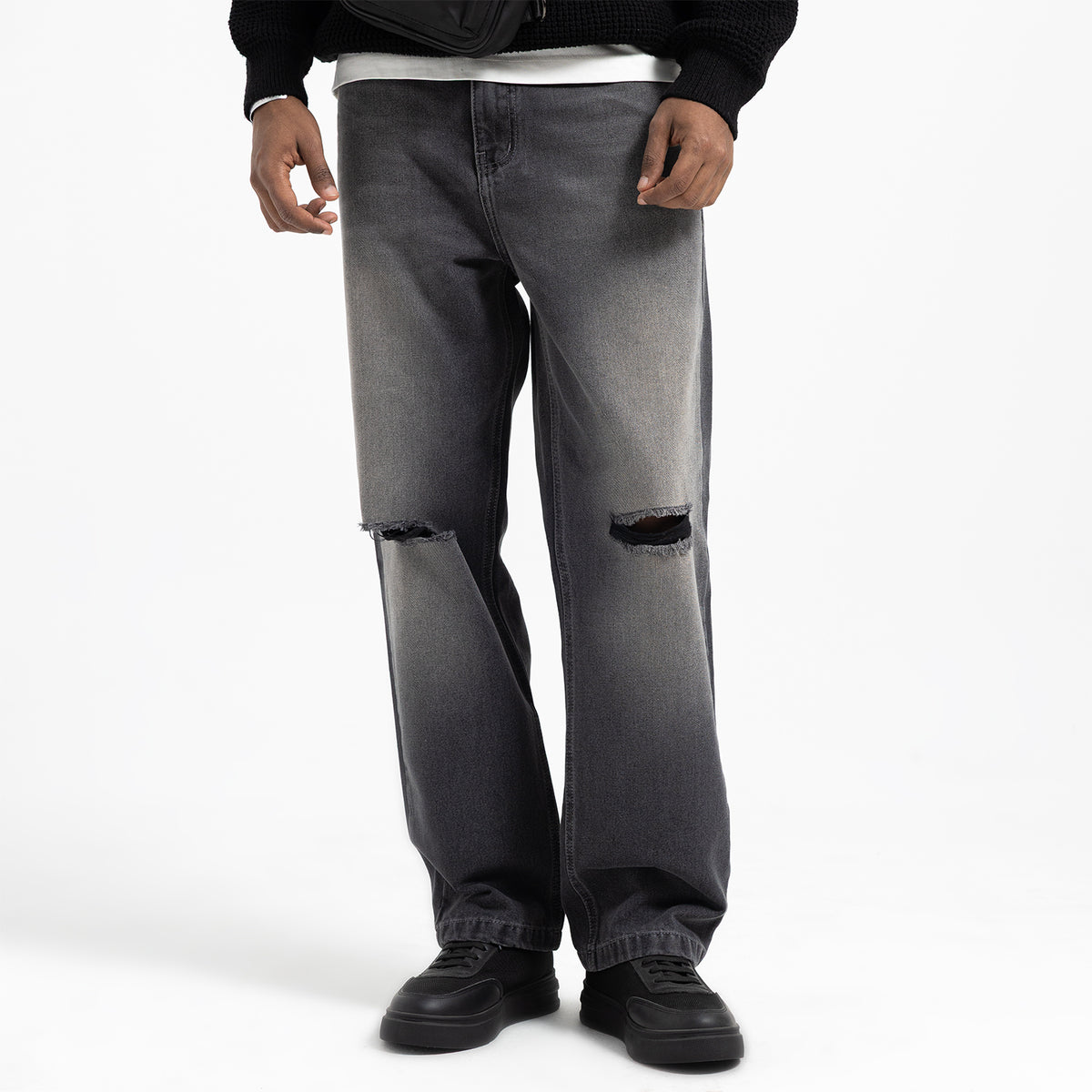 Jeans Cutting Wide Leg JN-457-S26