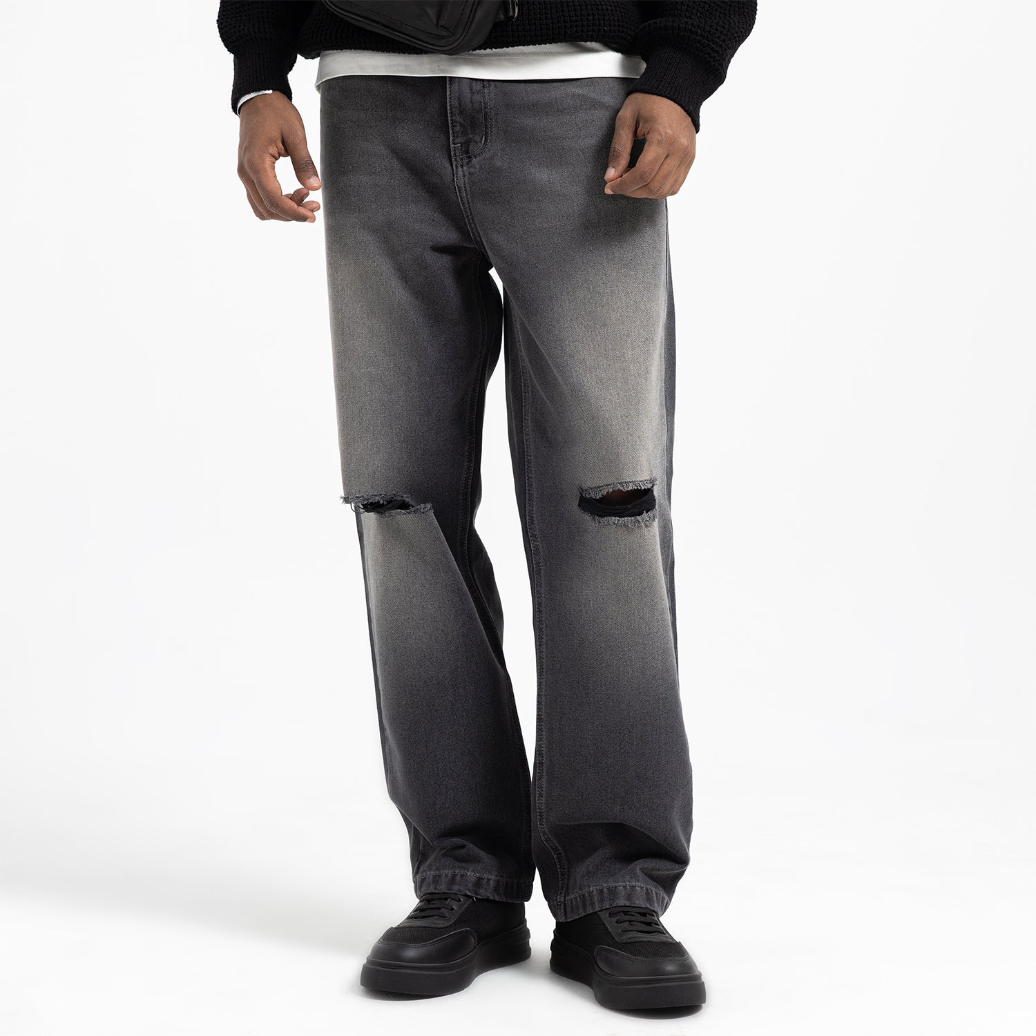 Jeans Cutting Wide Leg JN-457-S26