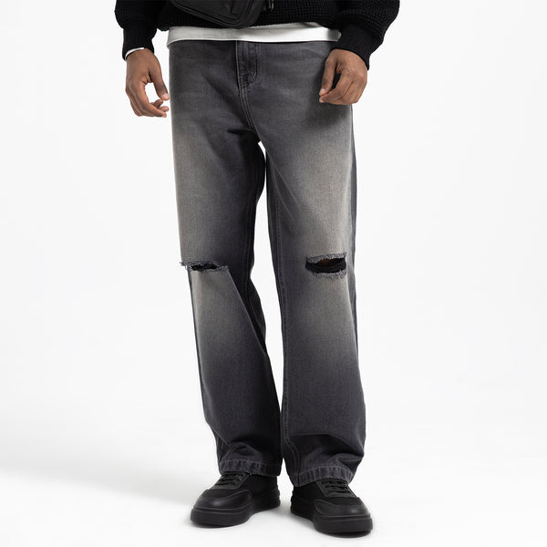 Jeans Cutting Wide Leg JN-457-S26