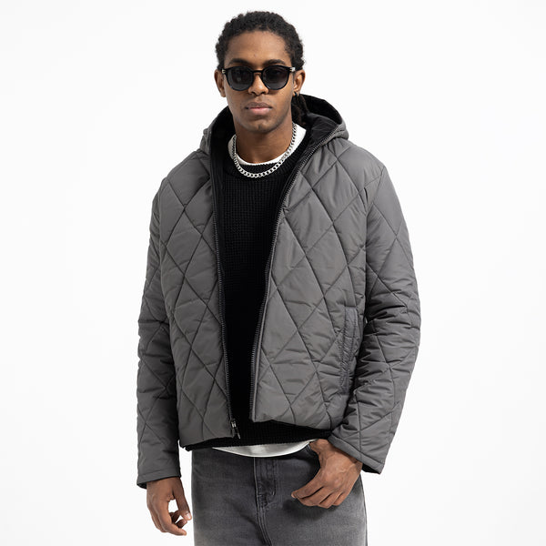 Regular Fit Basic Jacket Zippered