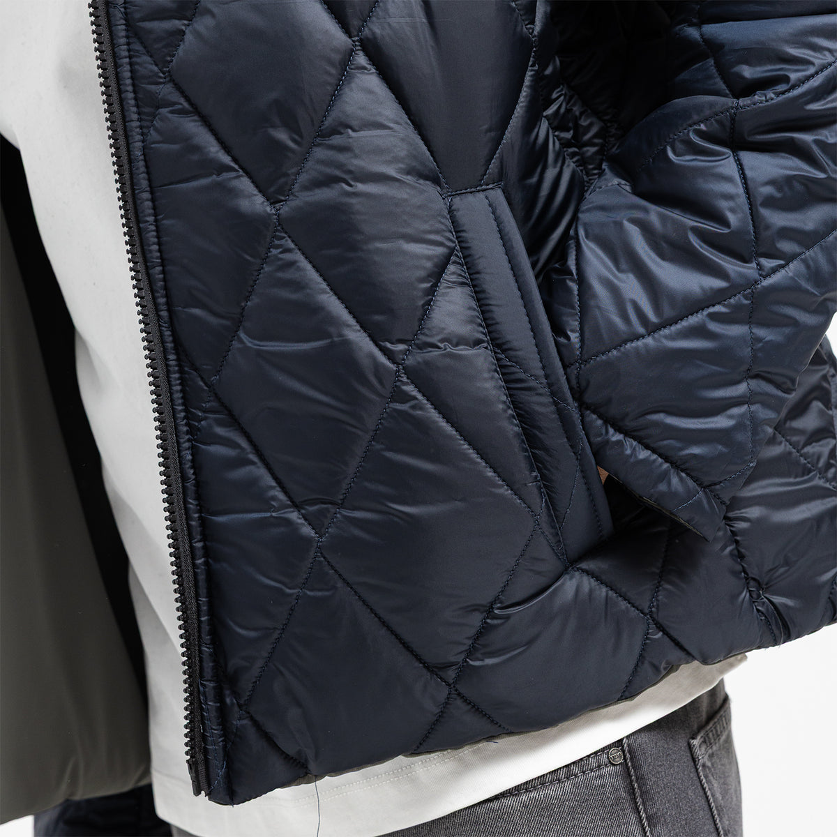 Regular Fit Basic Jacket Zippered