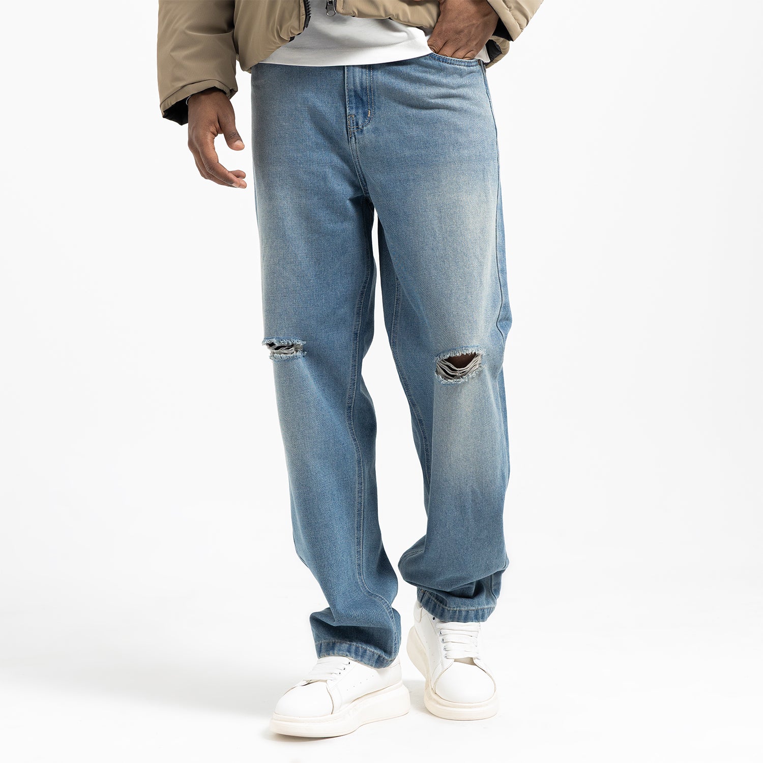 Jeans Cutting Wide Leg JN-457-S26 Main image