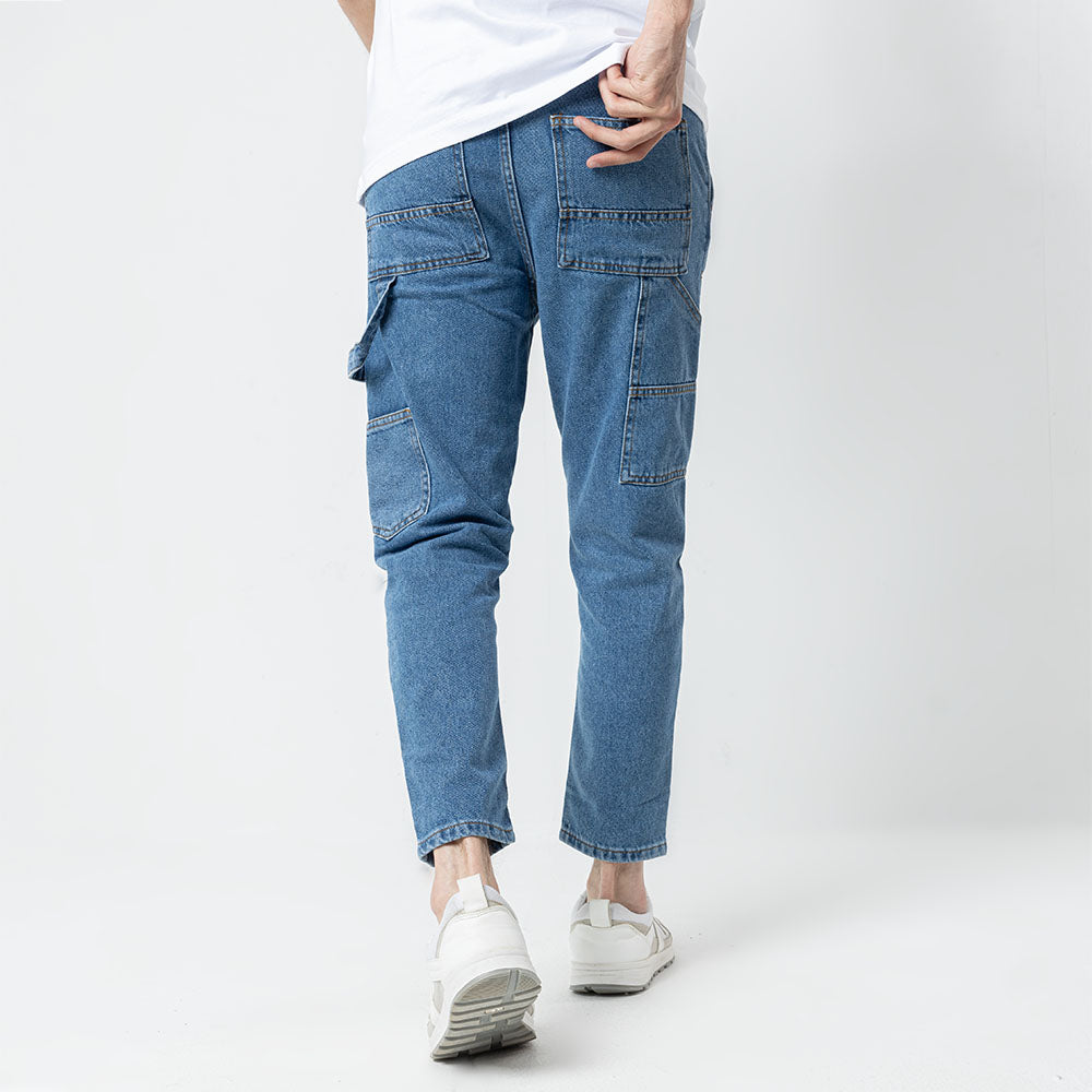 Jeans Cropped Cut & Saw-JN-549