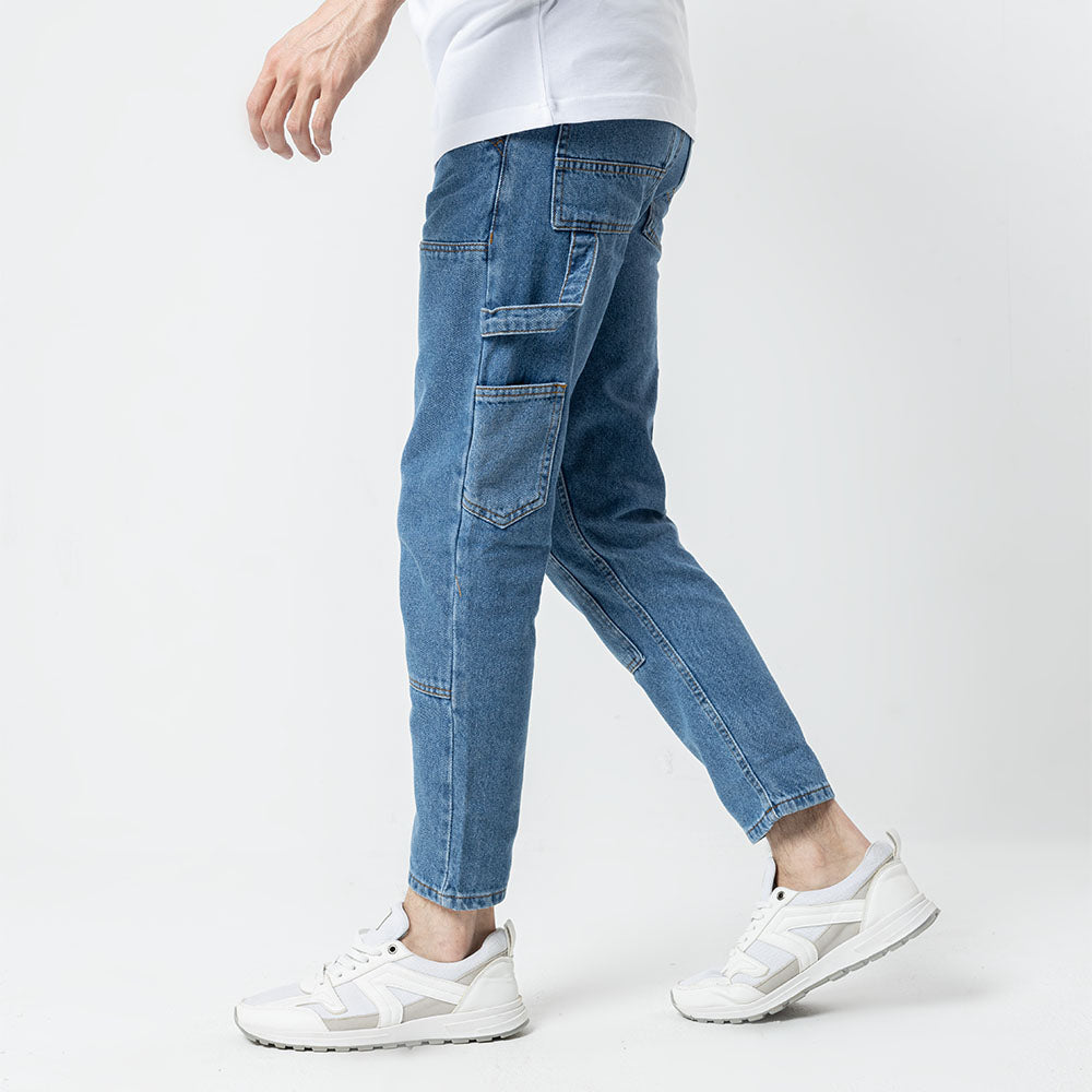 Jeans Cropped Cut & Saw-JN-549