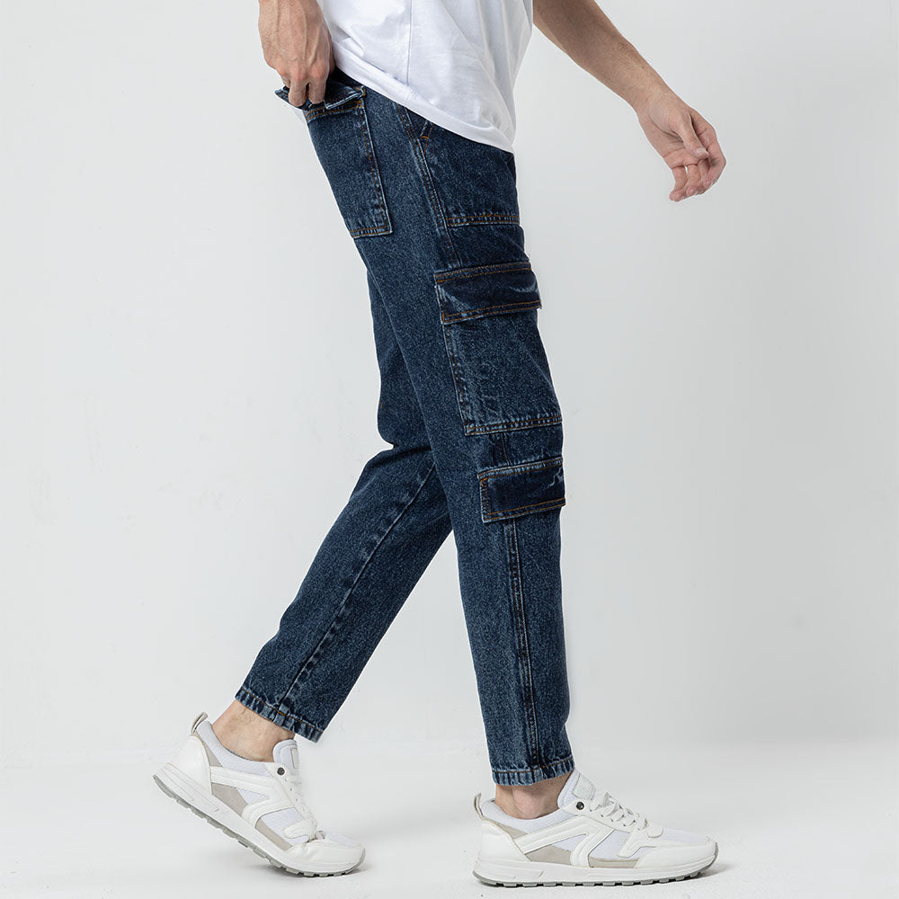 Jeans Cropped Basic 2 Pockets-JN-719