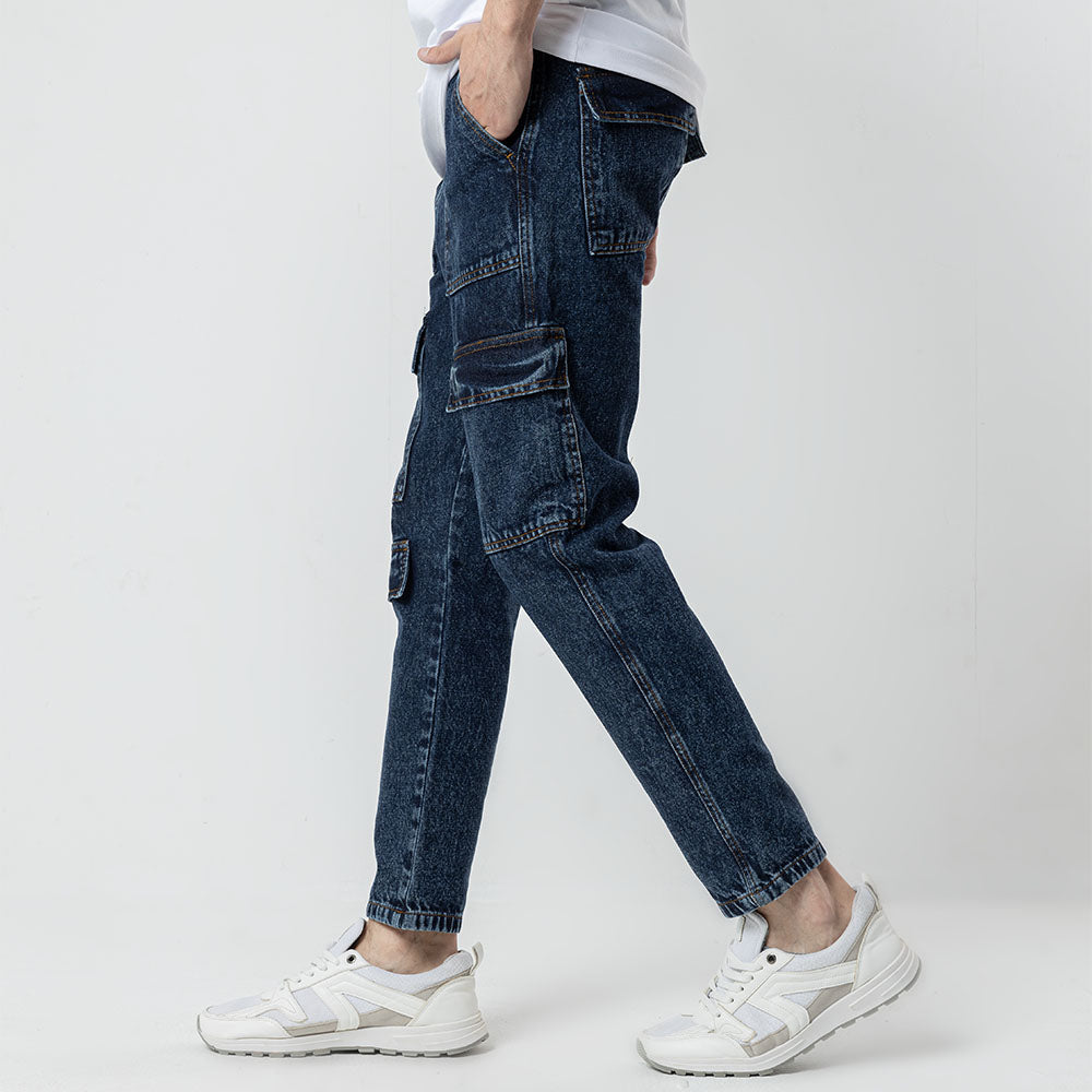 Jeans Cropped Basic 2 Pockets-JN-719