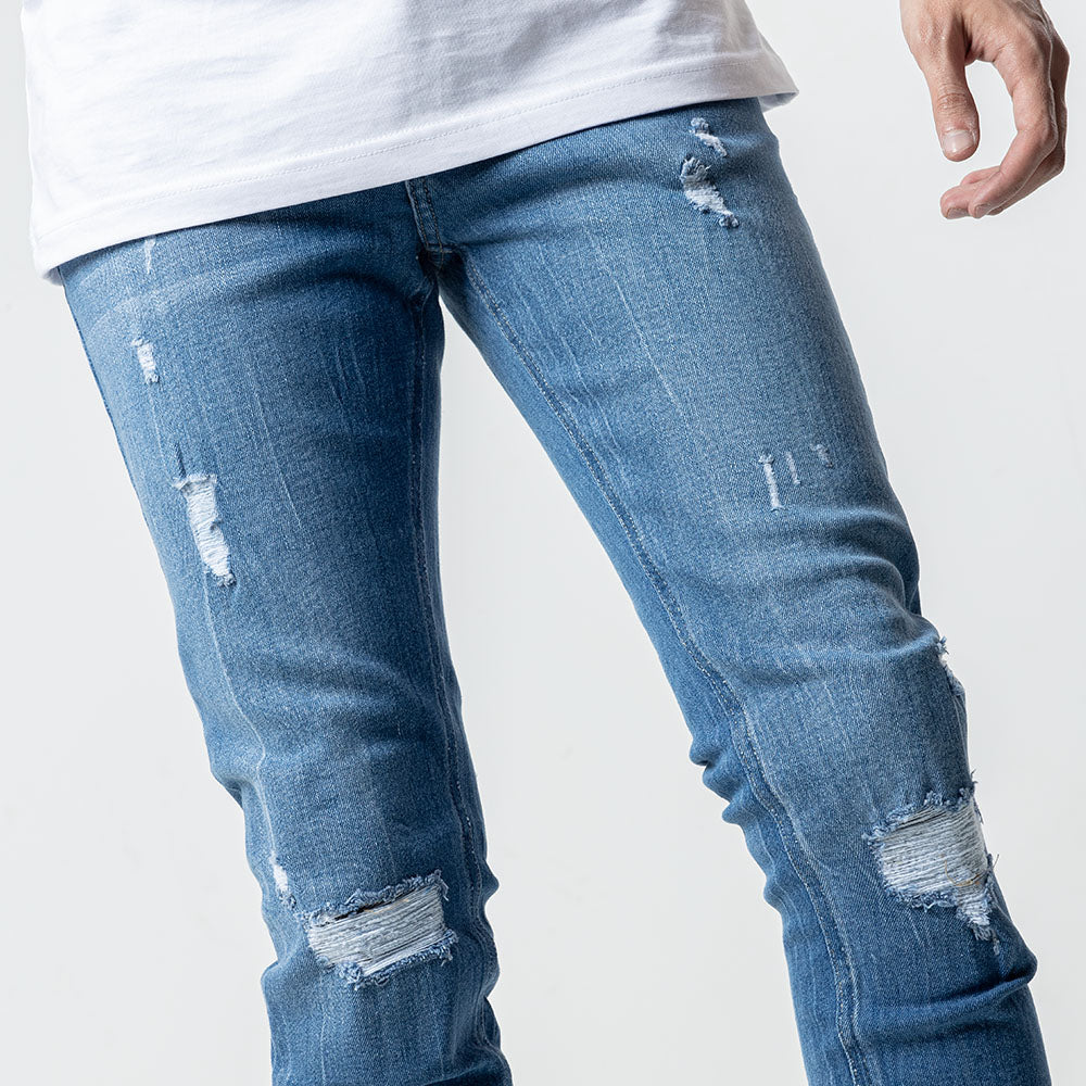 Jeans Slim Cut & Saw-JN-727