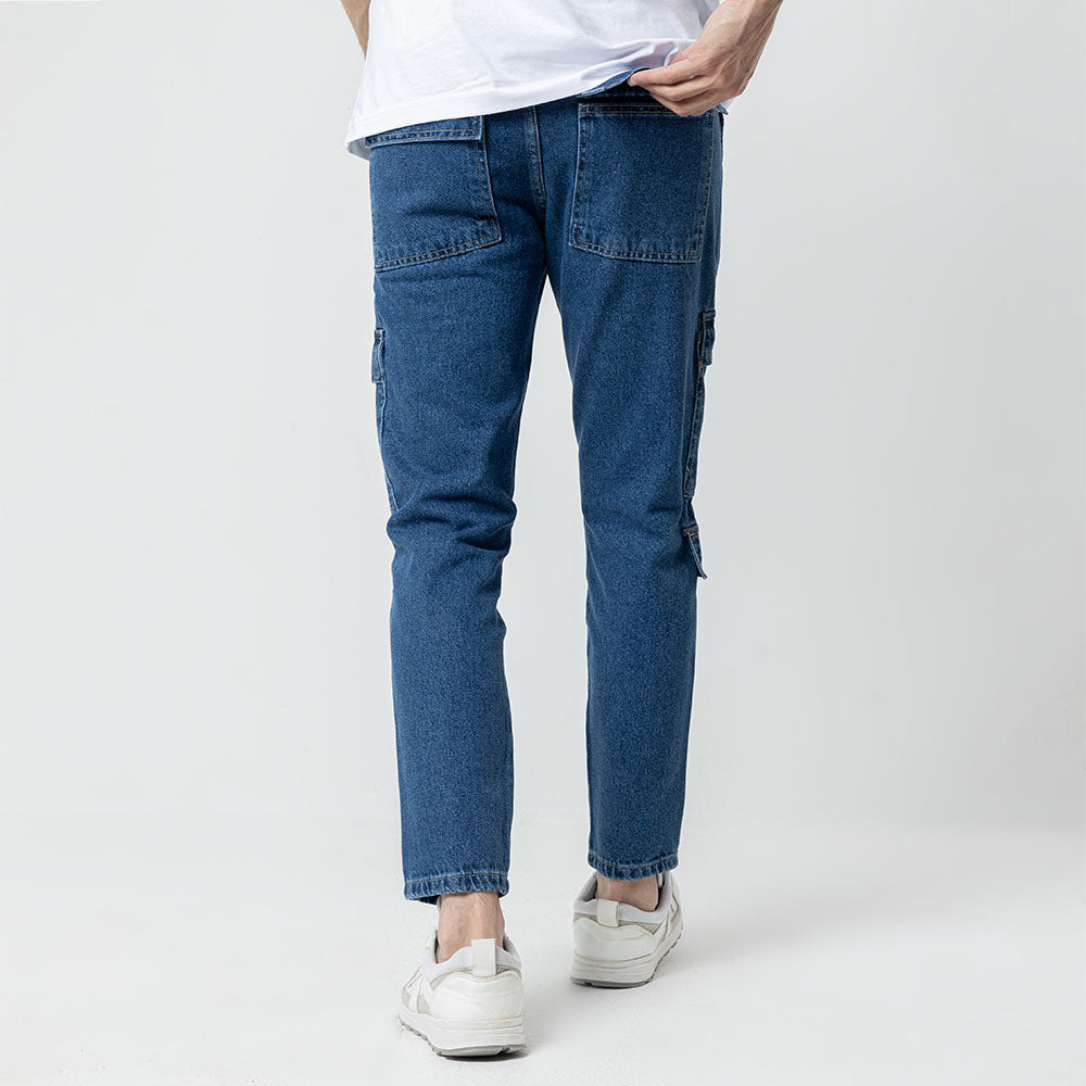 Jeans Cropped Basic 2 Pockets-JN-719