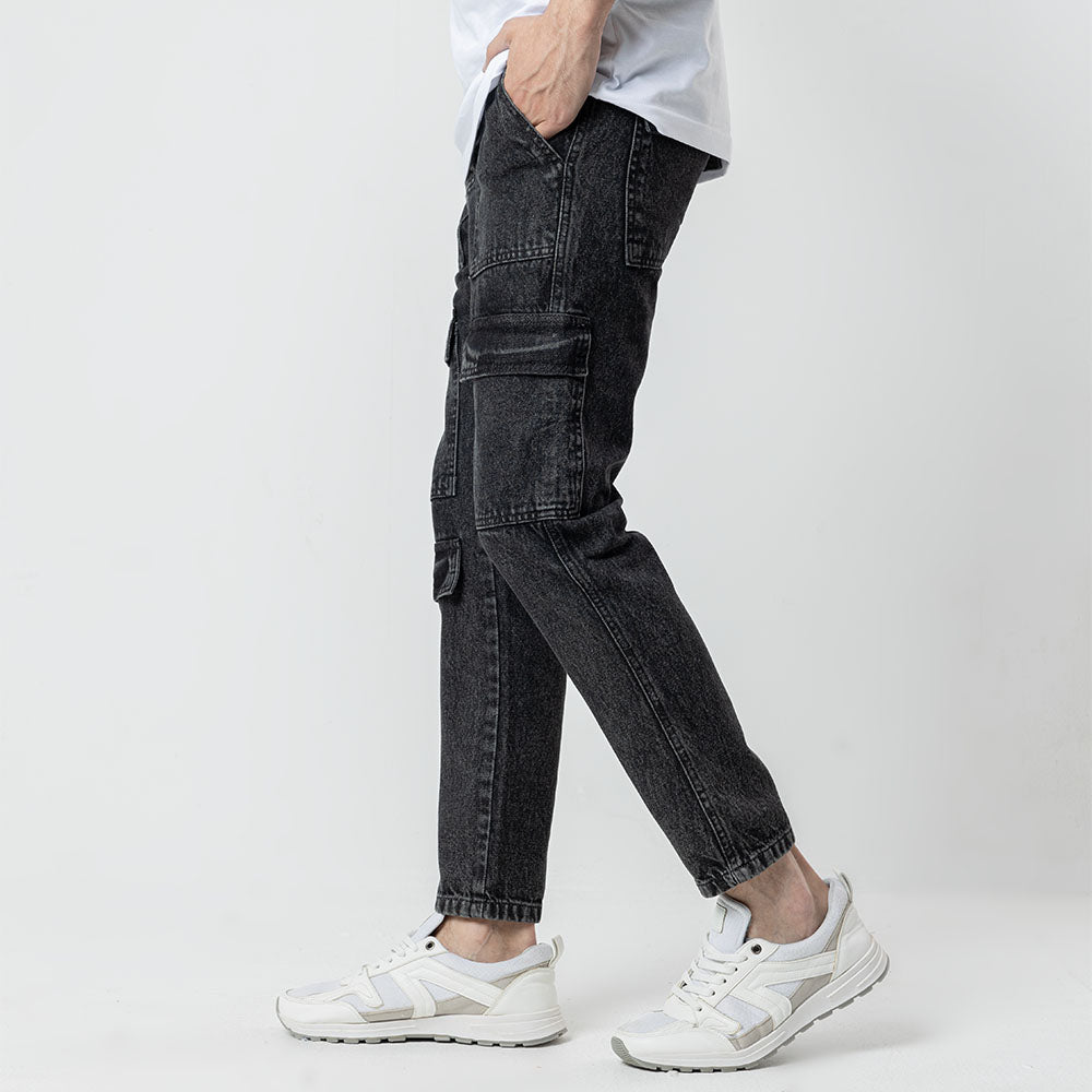 Jeans Cropped Basic 2 Pockets-JN-719