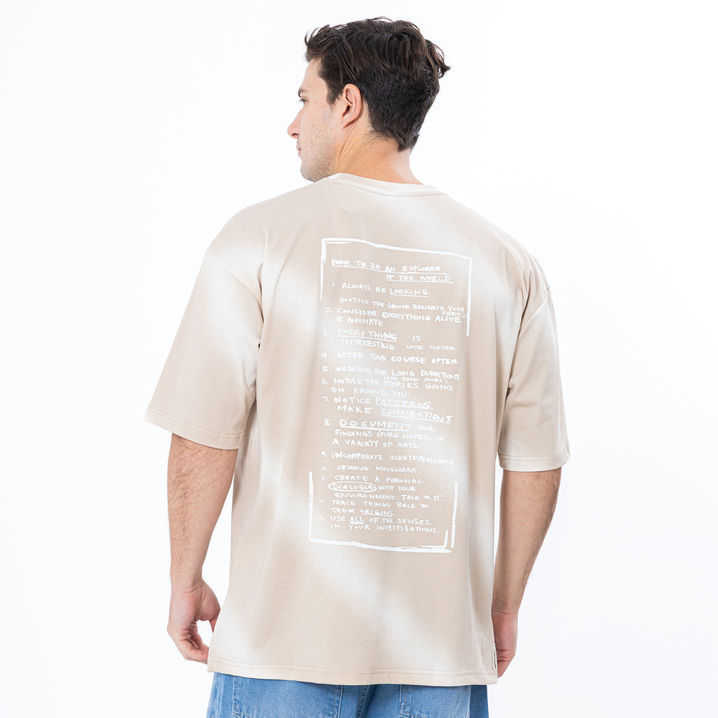 T Shirt R OVER SIZE Printed TR-171-S26