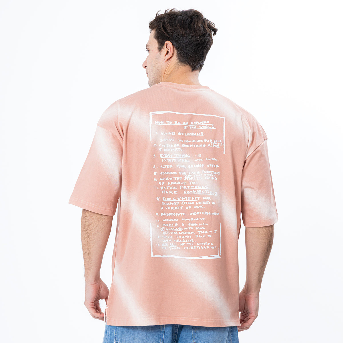 T Shirt R OVER SIZE Printed TR-171-S26