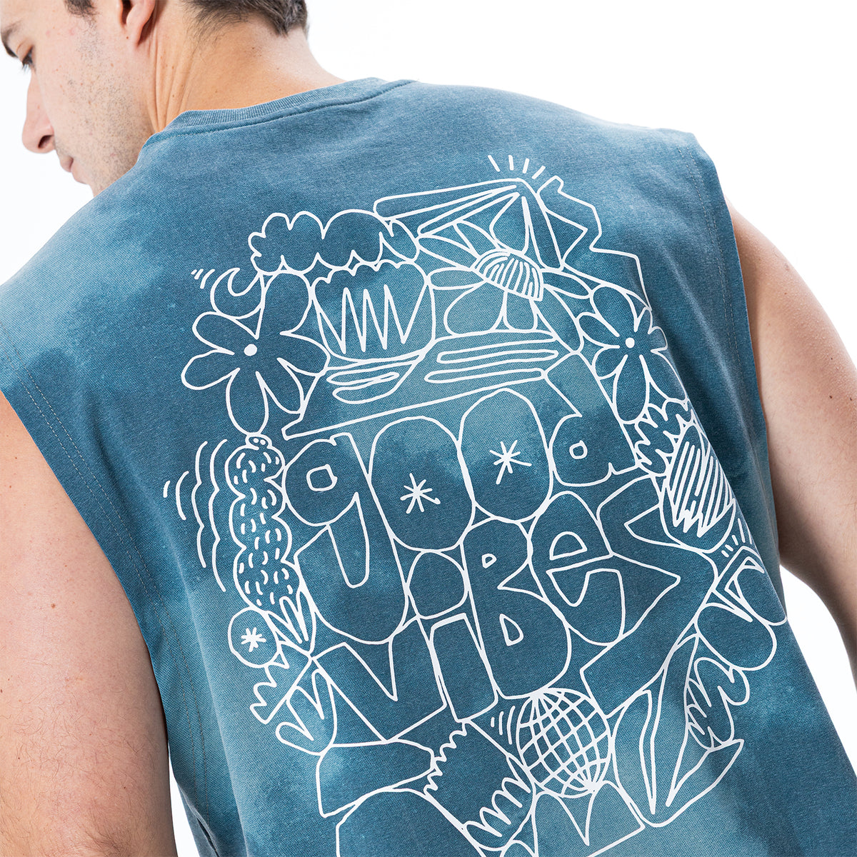 MUSCULE TEE  R OV S MT-185-S26