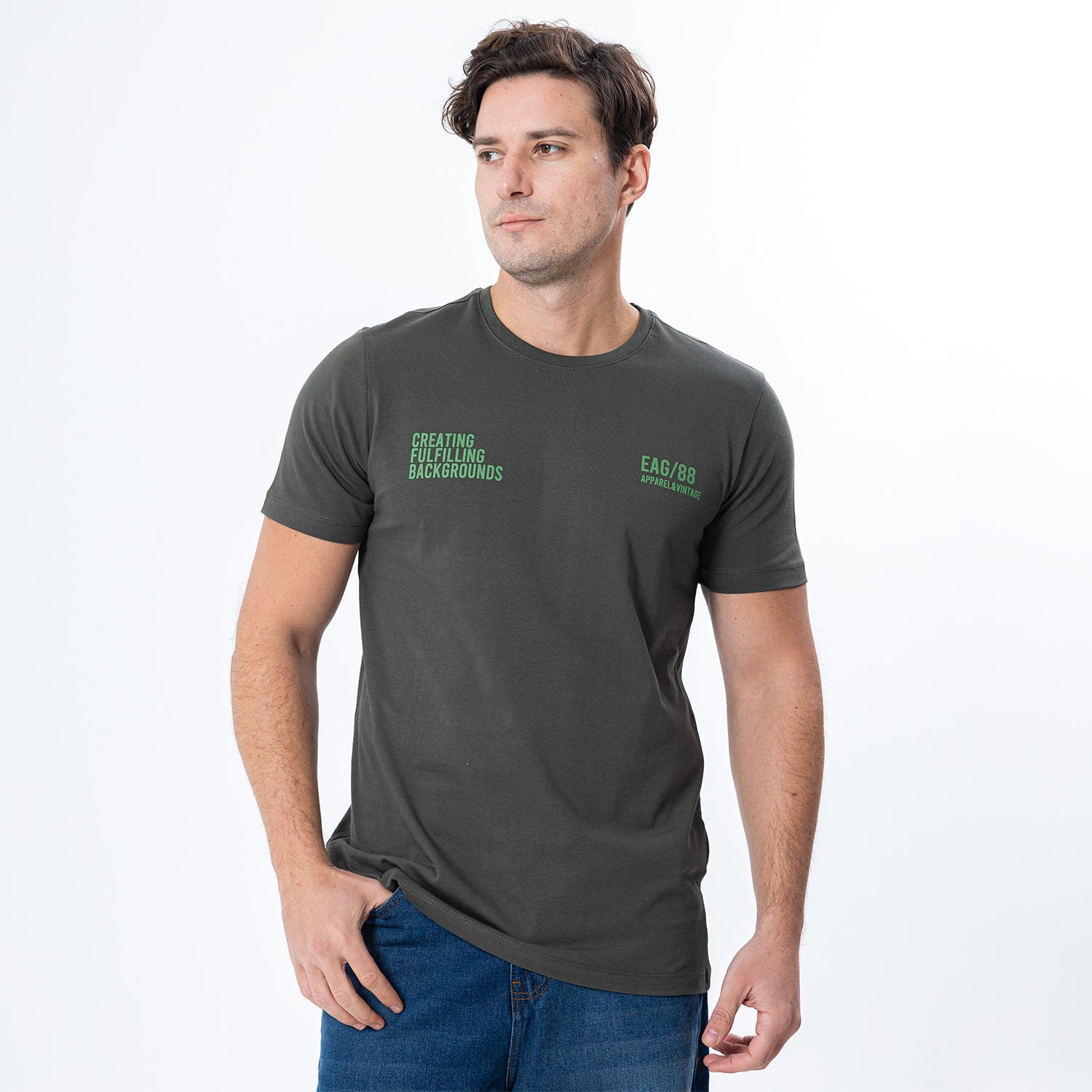 T Shirt R REGULAR PRINTED TR-164-S25 Secondary image