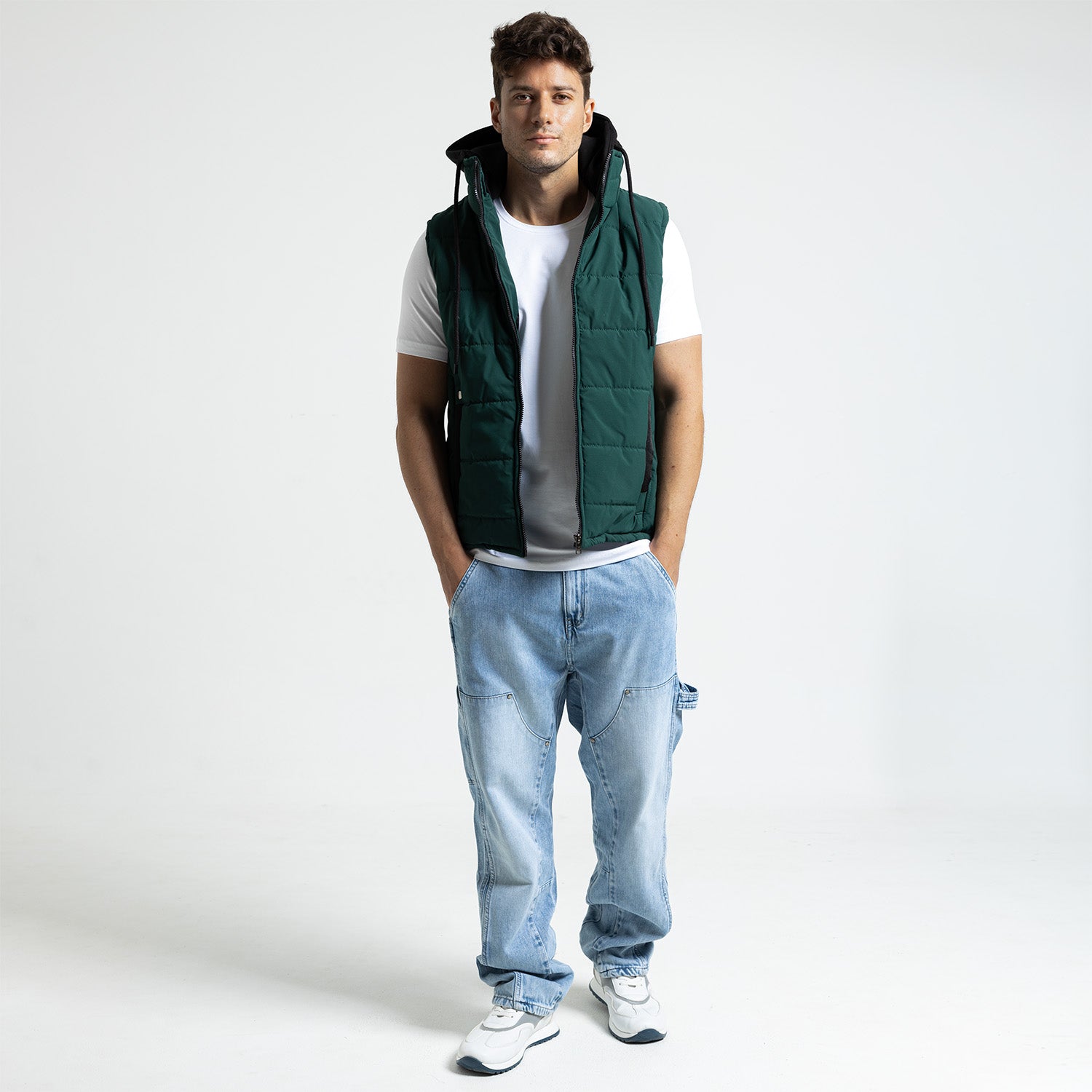 Vest Zippered Hoodie Cut & Saw-VST-02-W25